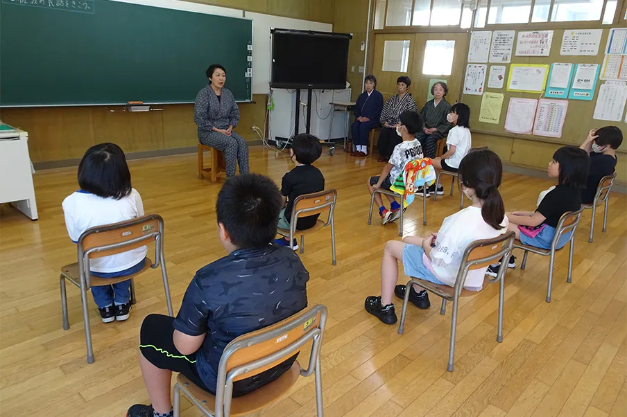 3年総合的学習「民話っておもしいっちゃ」