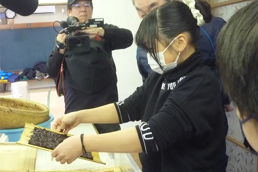 5年総合的学習「小木の食材を探れ」